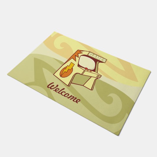 Arcade Machine Doormat Fußmatte (Schrägansicht)