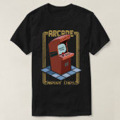 Arcade Machine Retro-Spiel T-Shirt (Design vorne)