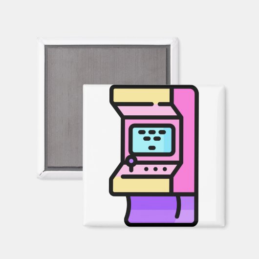 Arcade Magnet (Vorderseite/Rückseite)
