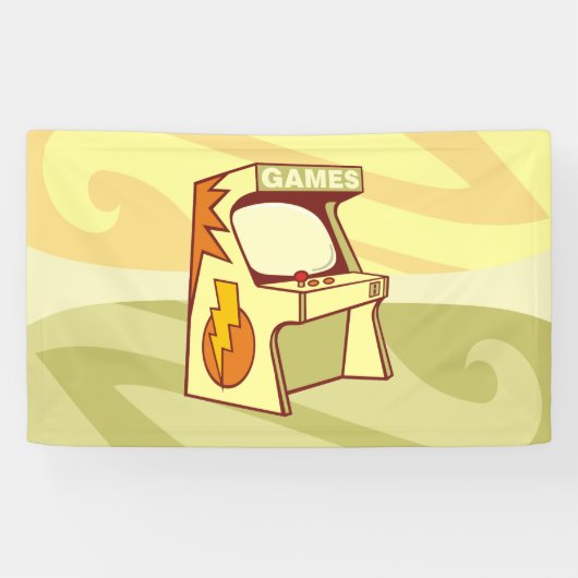 Arcade-Maschine Banner (Horizontal)