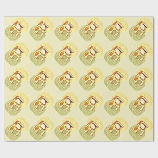 Arcade-Maschine Geschenkpapier (Flach)