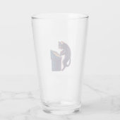 Arcade Meowster � Nostalgische Gamer Cat Glas (Rückseite)