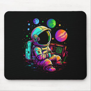 Arcade Planets Universe Gaming Astronaut Mousepad