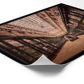 Arcade, Rotterdam, Holland Poster (Ecke)