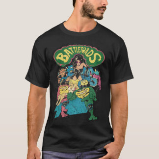 Arcade-Schlacht der Vintage-Kröten T-Shirt