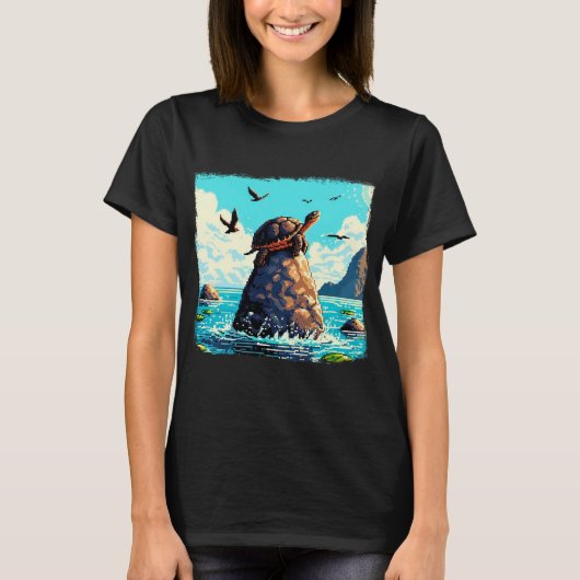 Arcade turtle T-Shirt (Vorderseite)