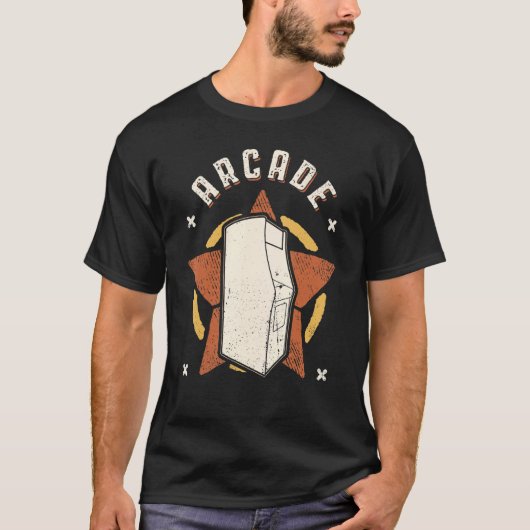 Arcade Vintag Retro Classic T-Shirt (Vorderseite)