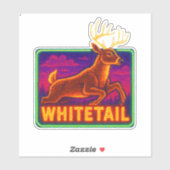 Arcade Whitetail Sticker (Blatt)