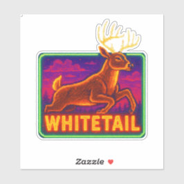 Arcade Whitetail Sticker