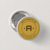 Arcadeous-Arcade-Token-Button Button (Vorne & Hinten)