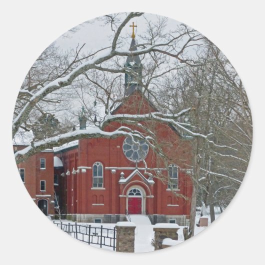 Arcadia Academy Classic Round Sticker (Vorderseite)