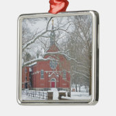 Arcadia Academy Silbernes Ornament (Links)
