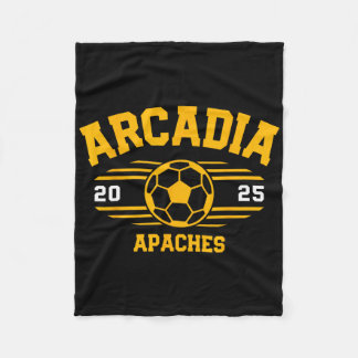Arcadia Apaches Soccer Byll 2025 Fleecedecke