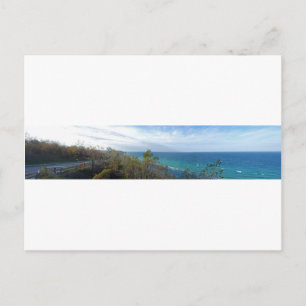 Arcadia Blick Panorama, Michigan Postkarte