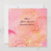 ARCADIA - BUTTERFLY PFLANZE Blue Red Pink Einladung (Rückseite)