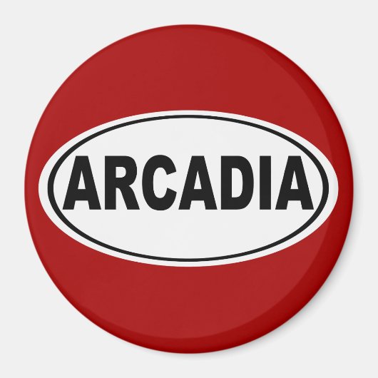 Arcadia California Magnet (Vorne)