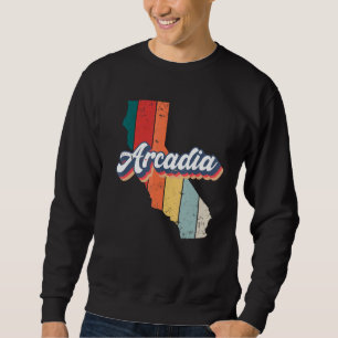 Arcadia City Retro Vintages Heimat Sweatshirt