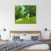 Arcadia Fine Art Canvas Print Leinwanddruck (Insitu (Schlafzimmer))