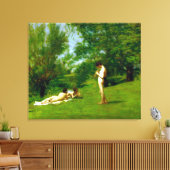 Arcadia Fine Art Canvas Print Leinwanddruck (Insitu (Wohnzimmer))