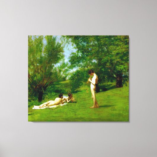 Arcadia Fine Art Canvas Print Leinwanddruck (Vorderseite)