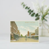 Arcadia Florida Vintage historische Straßenszene Postkarte (Stehend Vorderseite)