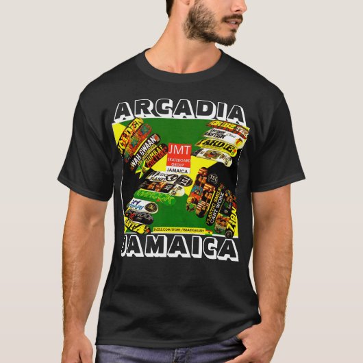 ARCADIA JAMAICA Basic Dark T - Shirt (Vorderseite)