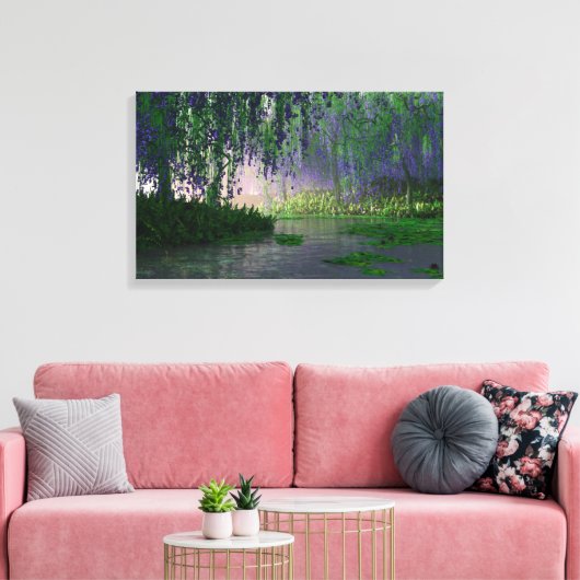 Arcadia Leinwanddruck (Insitu (Wohnzimmer))