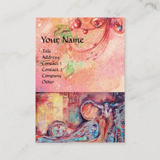 ARCADIA / MAGIC BUTTERFLY PFLANZE VISITENKARTE (Vorderseite)