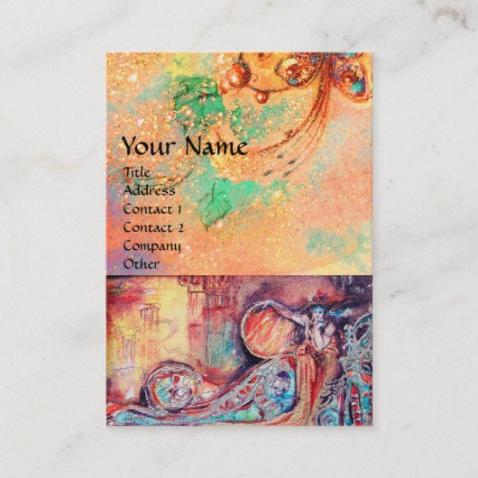 ARCADIA / MAGIC BUTTERFLY PFLANZE VISITENKARTE (Vorderseite)