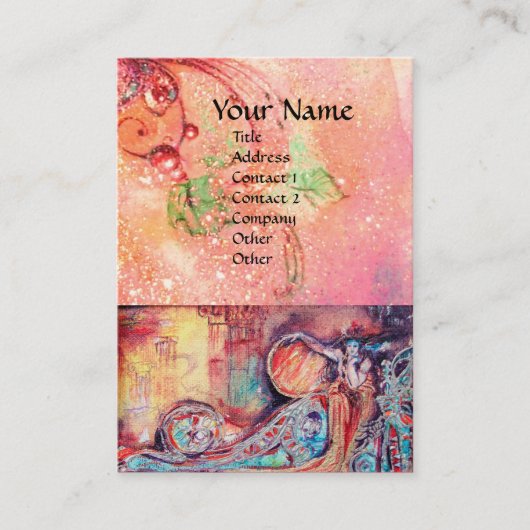 ARCADIA / MAGIC BUTTERFLY PFLANZE VISITENKARTE (Vorderseite)