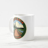 Arcadia Michigan Vintag Kaffeetasse (Vorderseite Links)