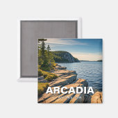 Arcadia-Nationalpark Magnet (Vorderseite/Rückseite)