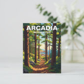 Arcadia-Nationalpark Postkarte (Stehend Vorderseite)