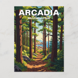 Arcadia-Nationalpark Postkarte