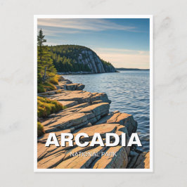 Arcadia-Nationalpark Postkarte