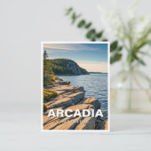 Arcadia-Nationalpark Postkarte (Stehend Vorderseite)