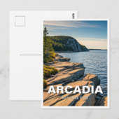 Arcadia-Nationalpark Postkarte (Vorne/Hinten)