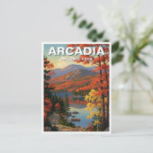 Arcadia-Nationalpark Postkarte (Stehend Vorderseite)
