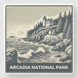 Arcadia-Nationalpark Steinuntersetzer