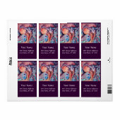 ARCADIA, Rotes Rosa Lila Gold (Vorne)