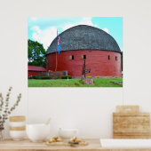 Arcadia Round Barn Poster (Küche)