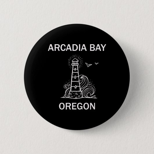Arcadia Strange Island Two Whales Diner Button (Vorderseite)