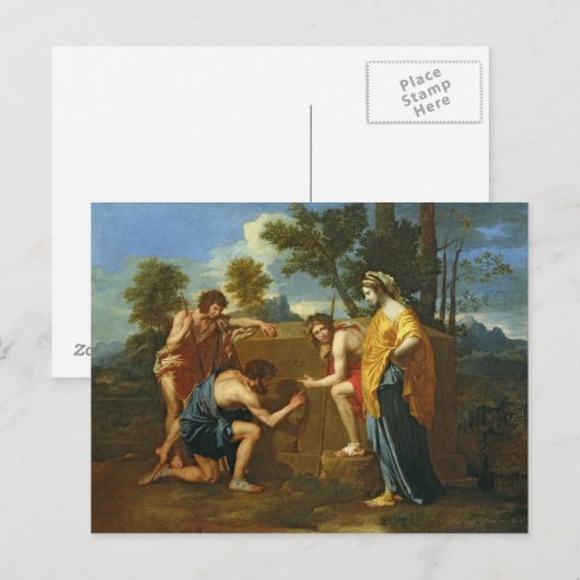 Arcadian Shepherds Postkarte (Vorne/Hinten)