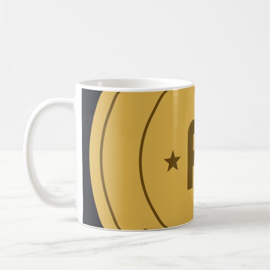 Arcadius-Arcade-Token-Mug Kaffeetasse (Links)