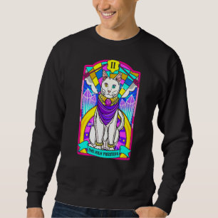 Arcana-Tarot-Karte der Hohepriestes Sweatshirt