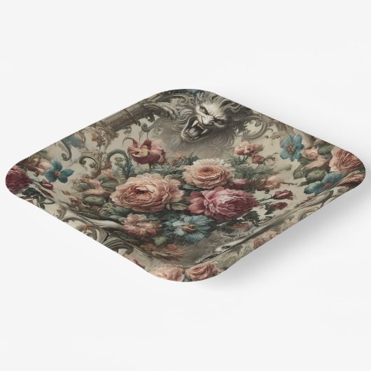 🩸 Arcane Altars – Gothic Victorian Pappteller (Gewinkelt)