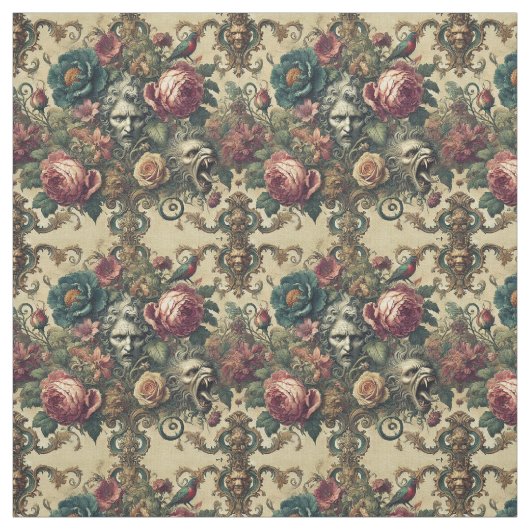 Arcane Atelier - Gothic Viktorianisch Classic Tile Stoff (Muster)