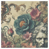 Arcane Atelier - Gothic Viktorianisch Statement Ti Stoff (Nahaufnahme)