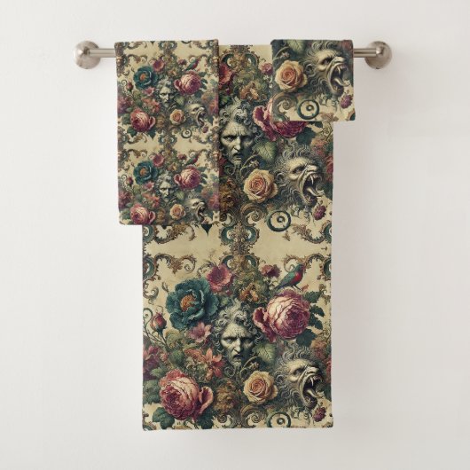 Arcane Atelier - Gotisch Viktorianisch Badhandtuch Set (Insitu)
