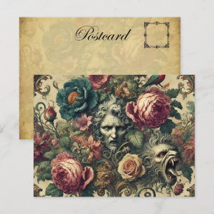 Arcane Atelier - Gotisch Viktorianisch Feiertagspostkarte